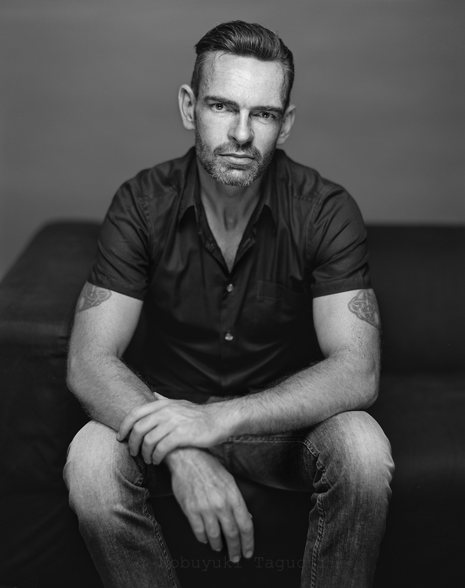 Portrait - Large Format - John on a couch
